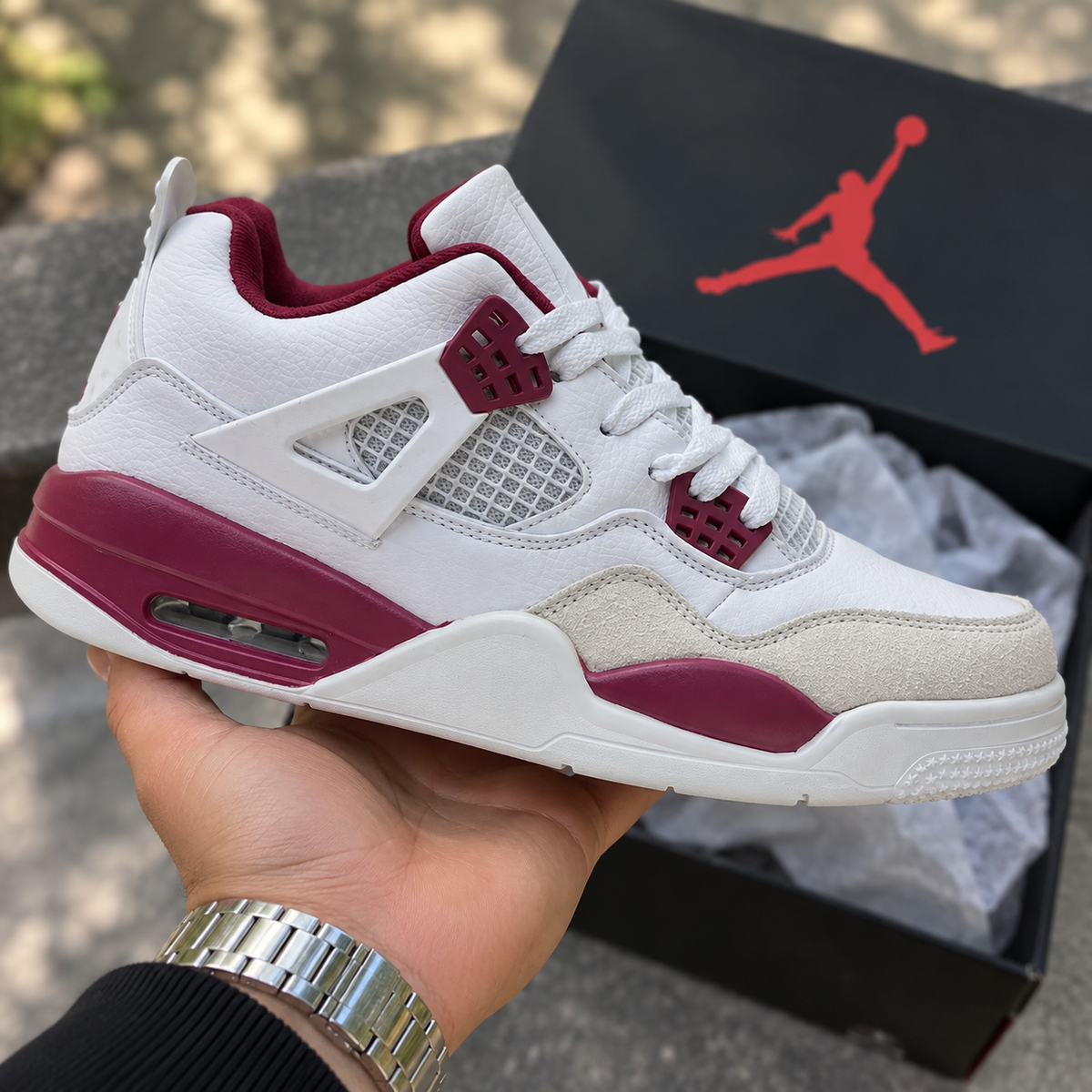 Jordan 4 Red metalic